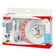 10225015 Pack NUK Set de Alimentación Mickey Mouse