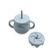 Honey pot cup-dusty blue