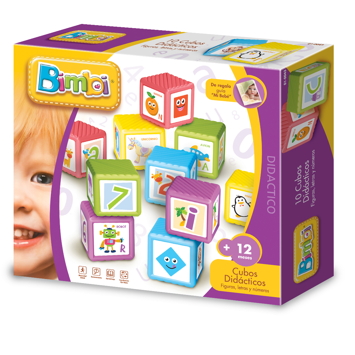Bimbi 10 Cubos Apilables | Grupo BabyStore