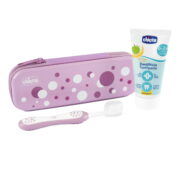 Chicco Cepillo de Dientes con Estuche 6-36 Meses LILA